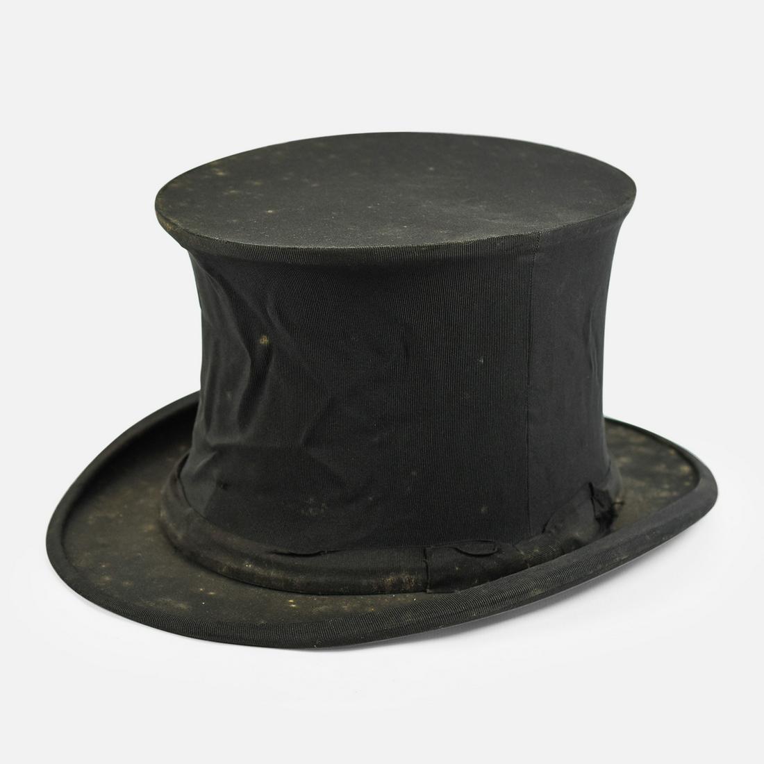 WOODROW Piccadilly London Vintage Collapsible Top Hat (1 of 9)
