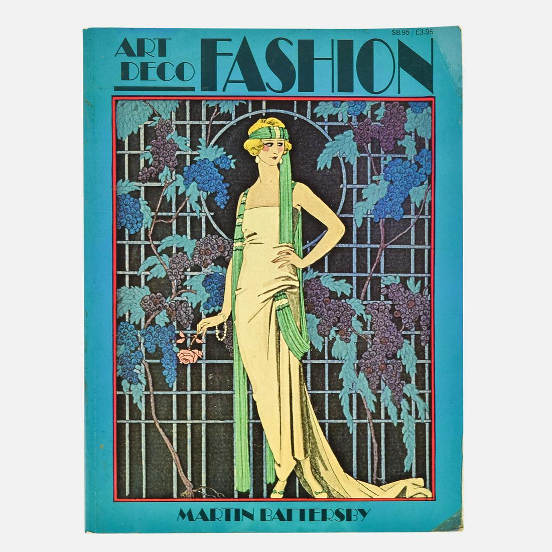 ART DECO FASHION 1975 by Martin Battersby: Paperback. 112 pages; 118 illustrations, including 20 in full color. "Martin Battersby is uniquely equipped to chart the history of art deco fashion. As well known for his trompe l'oeil paintings as f
