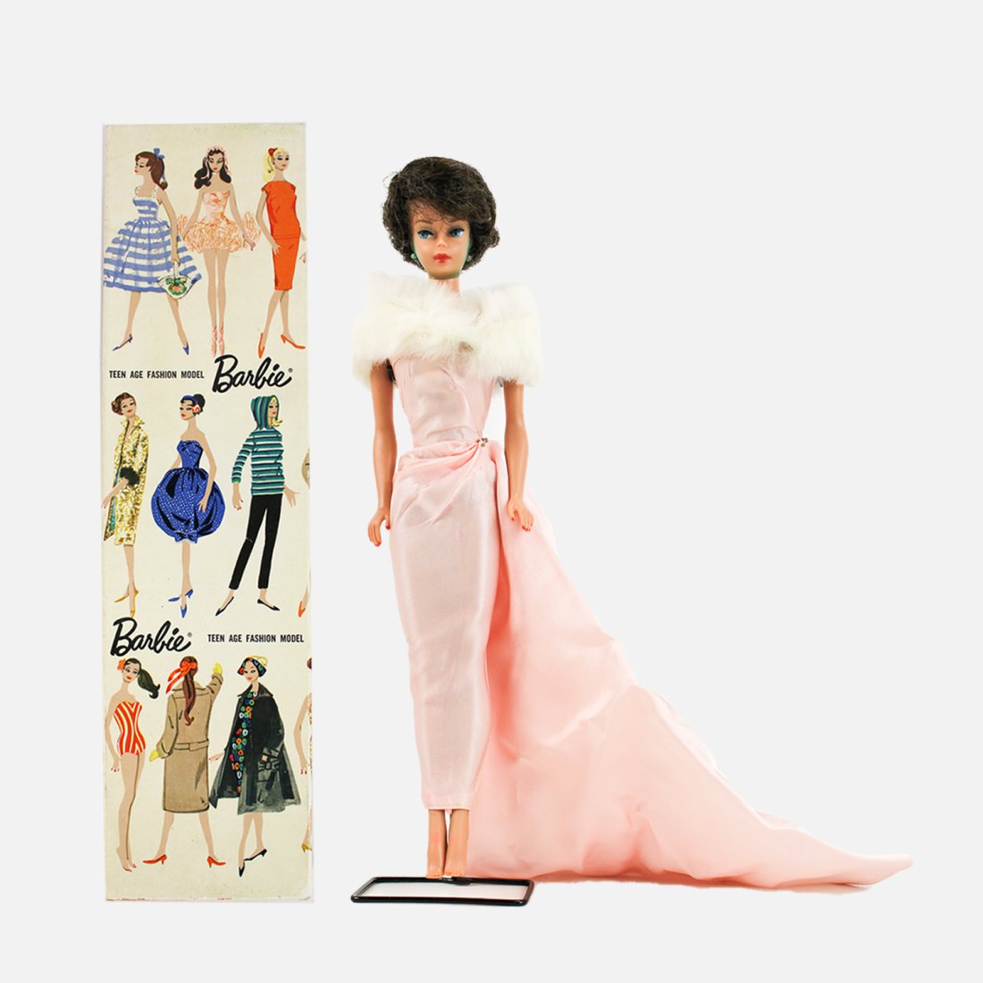 BARBIE MATTEL 1960's Bubble Cut #3 Doll w/Box (1 of 10)