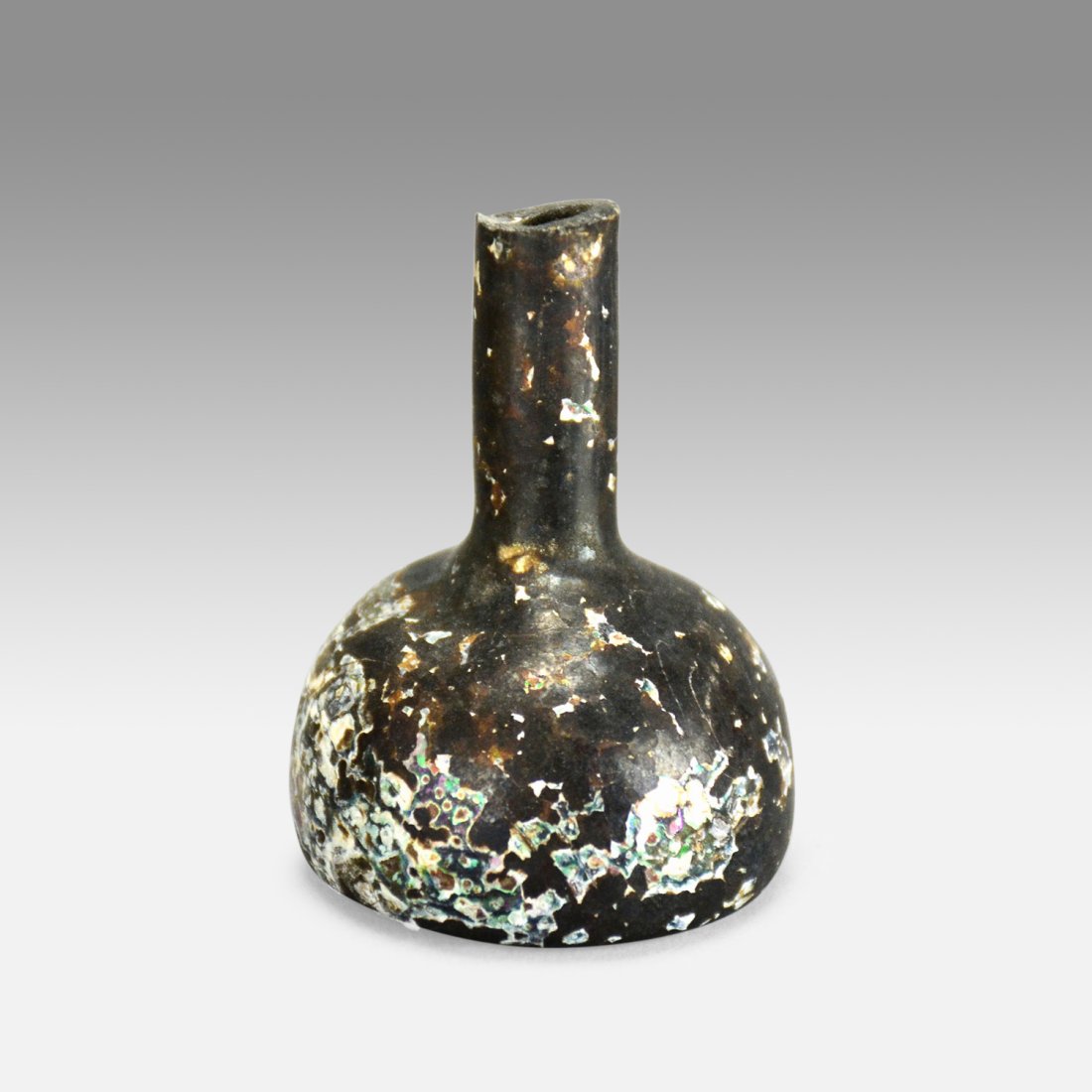 Ancient Roman Glass Bottle Miniature Perfume Vial (1 of 6)