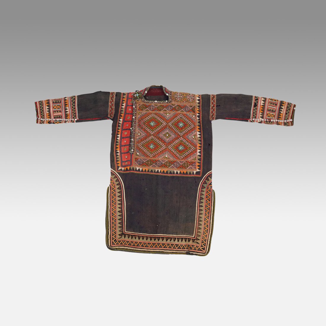 Antique Khevsureti Tunic Man's Khevsur Tribal Jacket Textile Book Piece #2 (1 of 13)