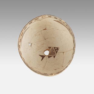 Antique Mimbres Native American Tribal Pottery Bowl w/Kill Hole #1: Ca. 9th to 12thC AD. Very good repaired condition, you can see the repaired cracks. Please refer to pictures for best condition report. Purchased Ray Lenk 1998. Ex-Nooter coll.