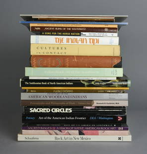 24 North American Indian Art & Archeology Books: 24 North American Indian Art & Archeology Books: 1. The World's Rim by Hartley Burr Alexander 1953 2. Cultures in Contact: The European Impact on Native Cultural Institutions in Eastern North America