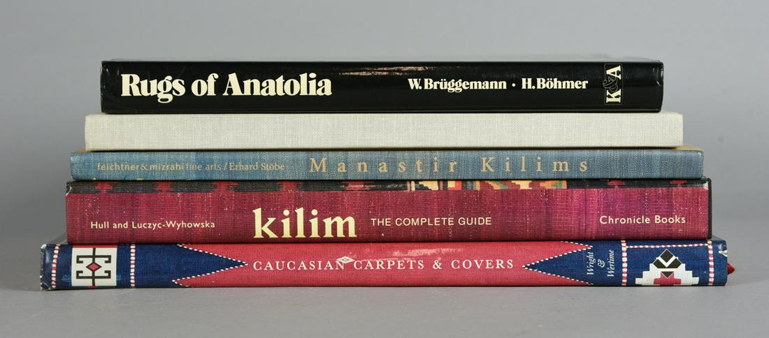 Five Harcover Oriental Rug Art Books (1 of 3)