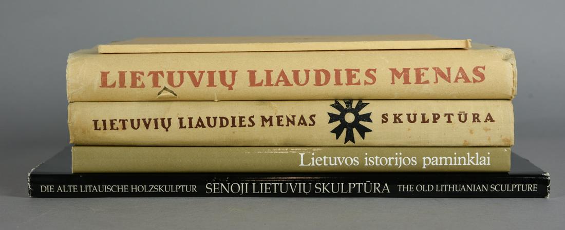 Five Hardcover Lithuanian Art Books (1 of 2)
