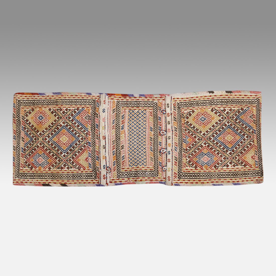 Antique Khorjin Saddle Bag Zangadzor Tribal Caucasus Textile Book Piece (1 of 12)