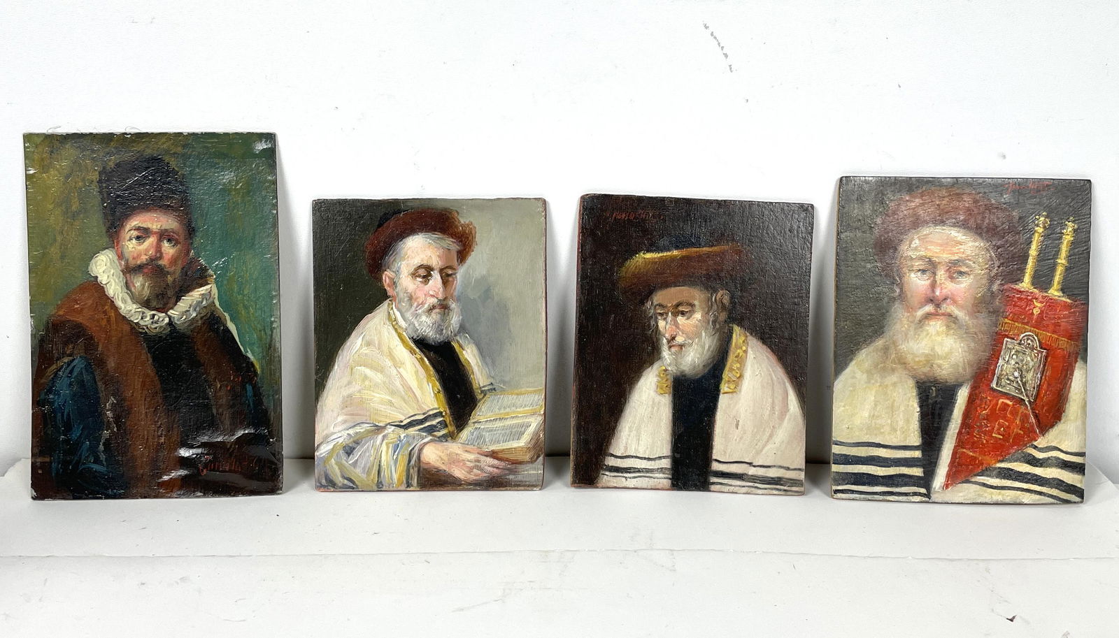 Toth, Janos. Four Oil Paintings on Board (1 of 7)