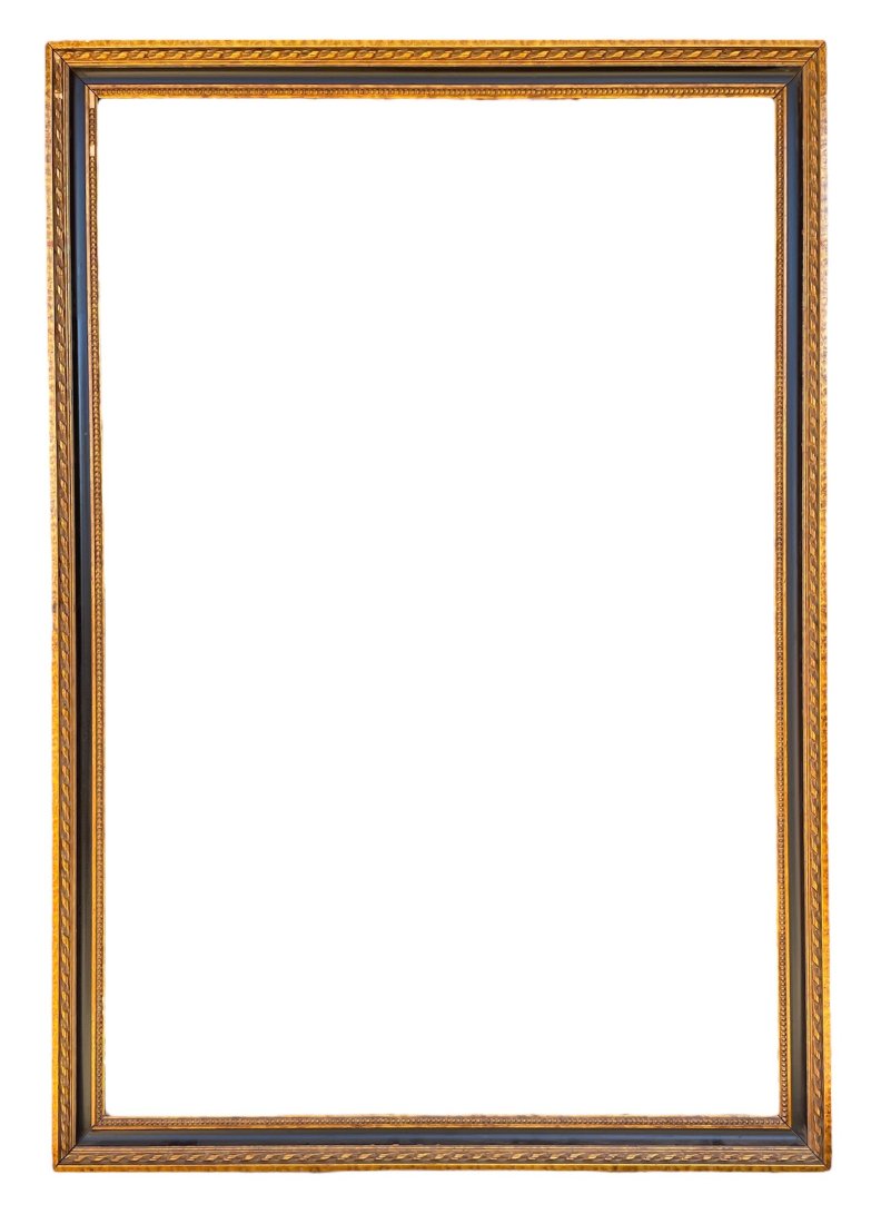 Fine Large Gilt and Natural Wood Picture Frame (1 of 3)