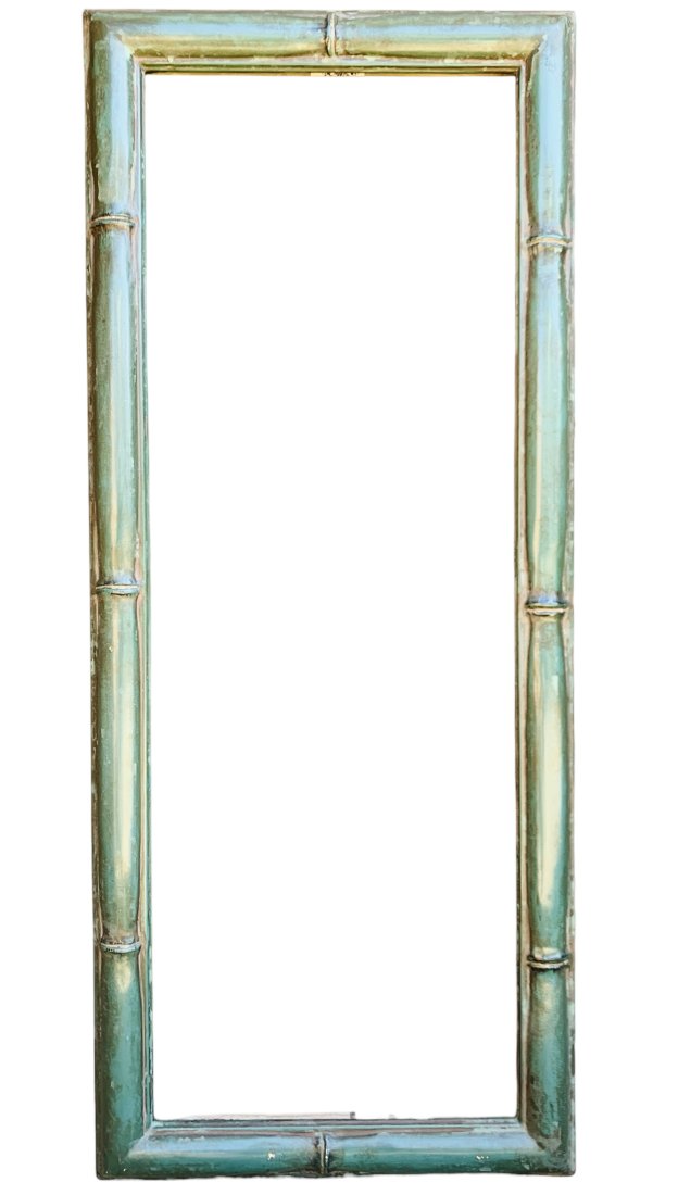 Adair. Hand Carved Green Wood Picture Frame. Signed (1 of 5)