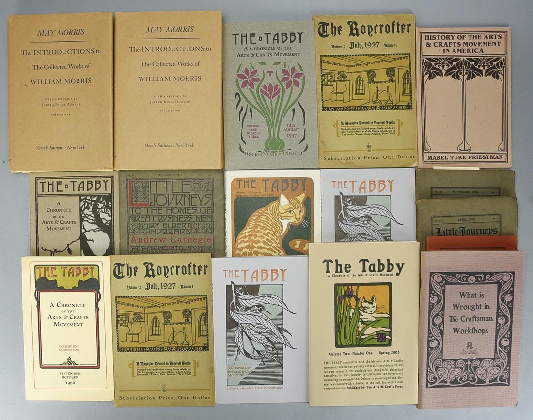 Large Collection of 20th-21st Century Arts & Crafts Ephemera: Large Collection of 20th-21st Century Arts & Crafts Ephemera. Lot appears to be in very good condition with light general wear.