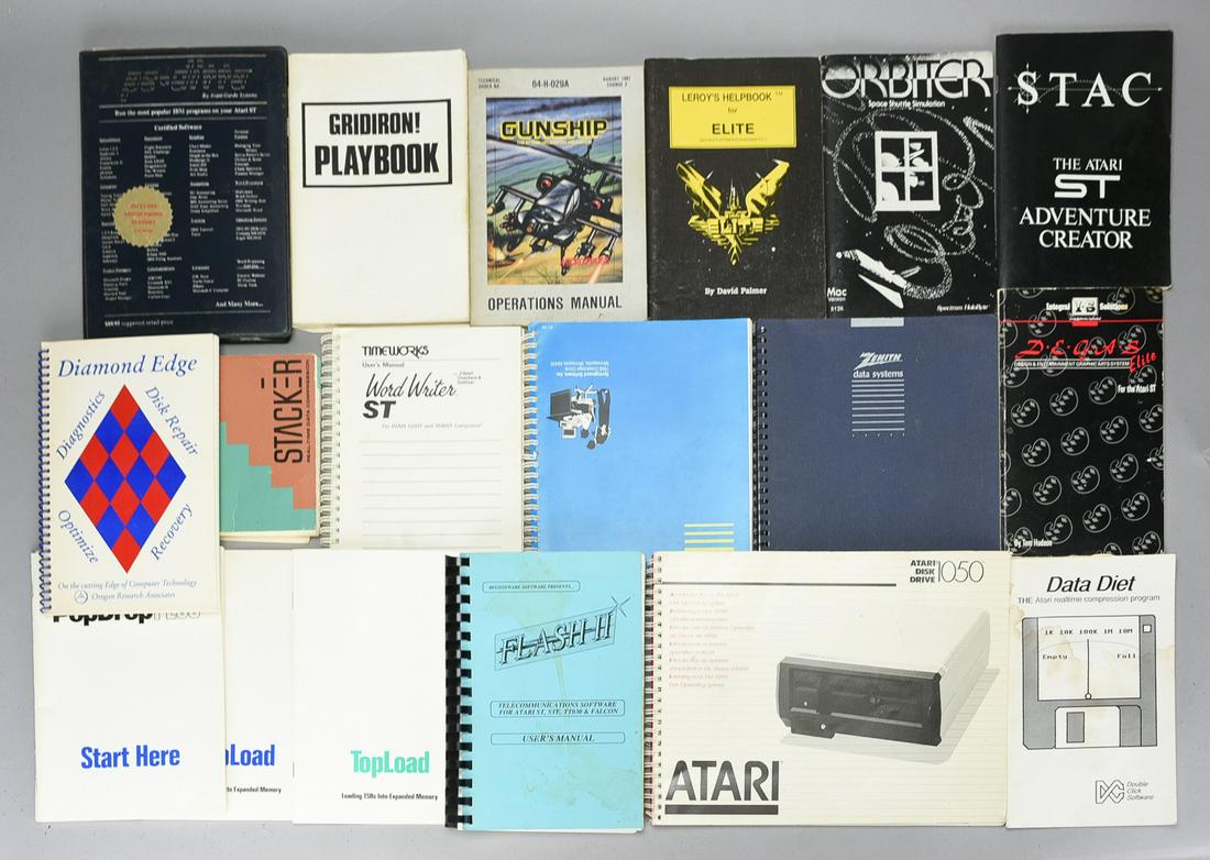 Large Lot of Vintage Early Video Game Manuals with Other Related Ephemera (1 of 5)