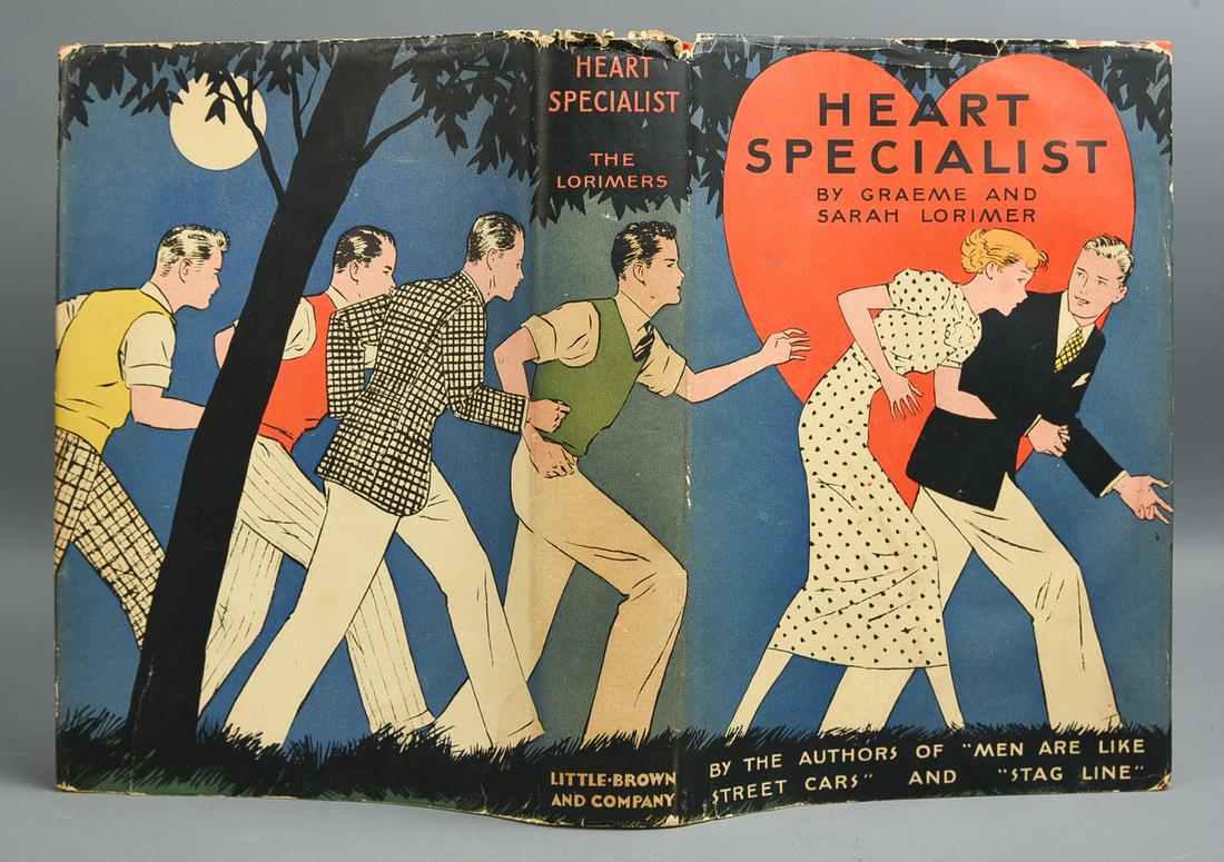 Heart Specialist by Graeme & Sarah Lorimer. 1st Ed. Boston: Little, Brown & Co., 1935 (1 of 12)