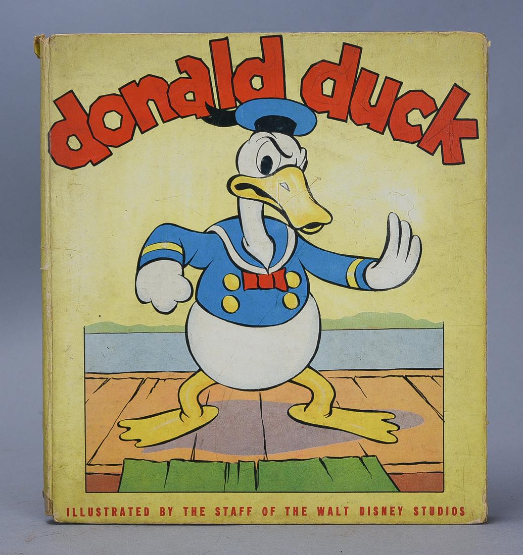 Donald Duck by Walt Disney Studios. New York: Grosset & Dunlap, 1936 (1 of 6)