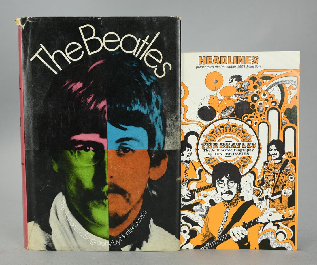 The Beatles: The Authorized Biography by Hunter Davies. Book Club Edition. NY: McGraw Hill, 1968 (1 of 9)
