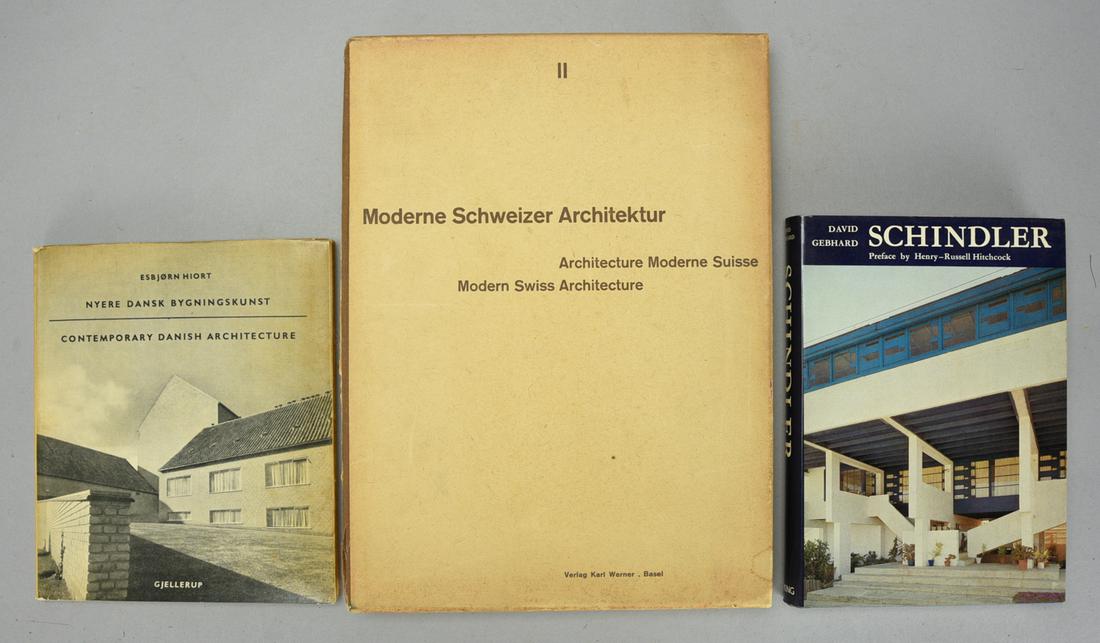 Group of Three Vintage Primarily Scandinavian Architecture Books (1 of 4)