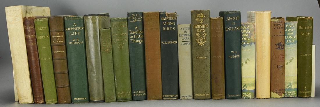 Large Collection of Mostly First Edition Ornithology and Other Related Books by W. H. Hudson (1 of 4)