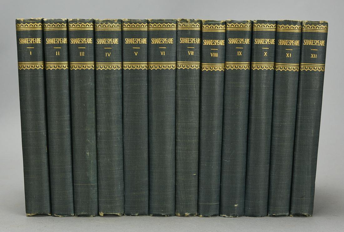 The Works Of William Shakespeare. Vol 1-12. New York: Mershon Co, 1885 (1 of 3)