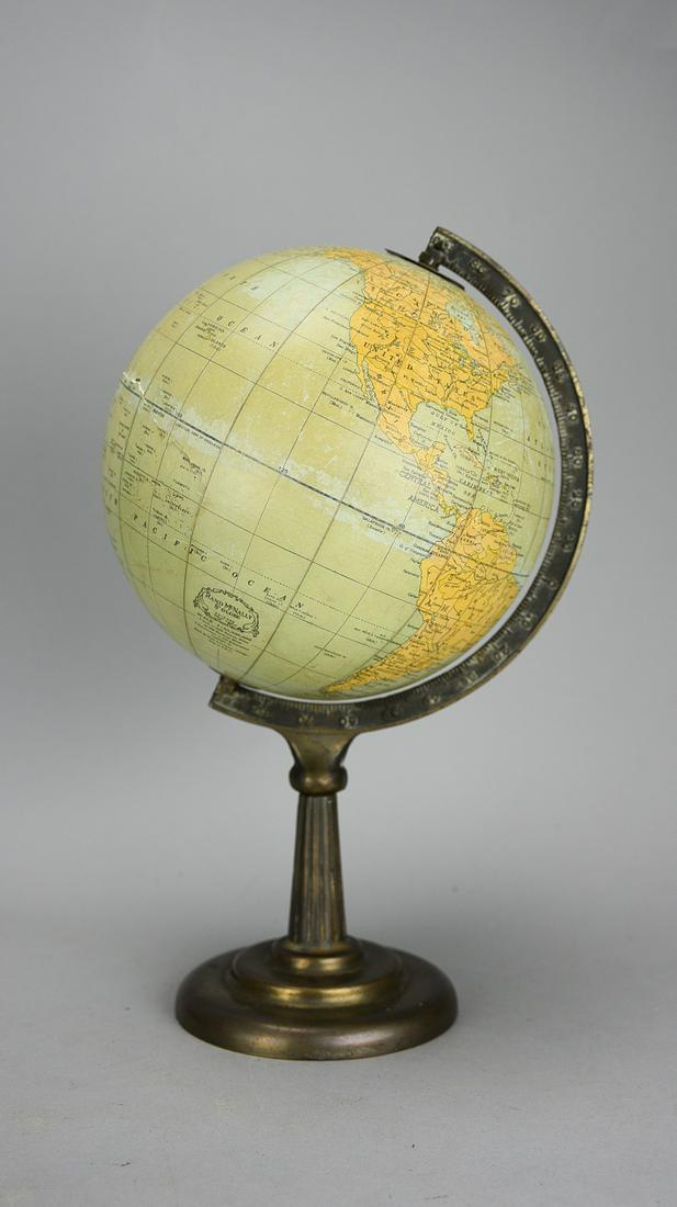 Early 20th Century Rand McNally 8" Terrestrial Desk Top Globe (1 of 11)