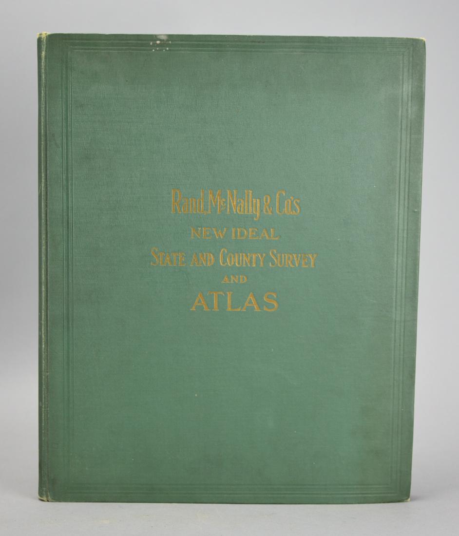 New Ideal Atlas of New Jersey and Pennsylvania. Chicago: Rand McNally, 1913 (1 of 4)