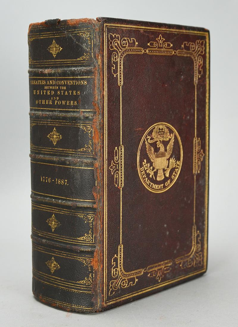 Treatise and Conventions Between the United States and Other Powers. DC: Gov. Printing Office, 1889 (1 of 7)