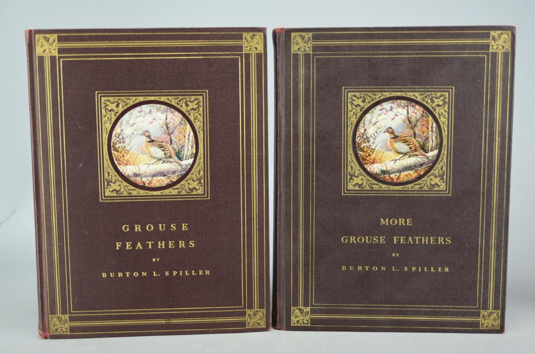 Grouse Feathers & More Grouse Feathers by Burton L. Spiller. Limited Ed. NY: Derrydale Press, 1935-8 (1 of 6)