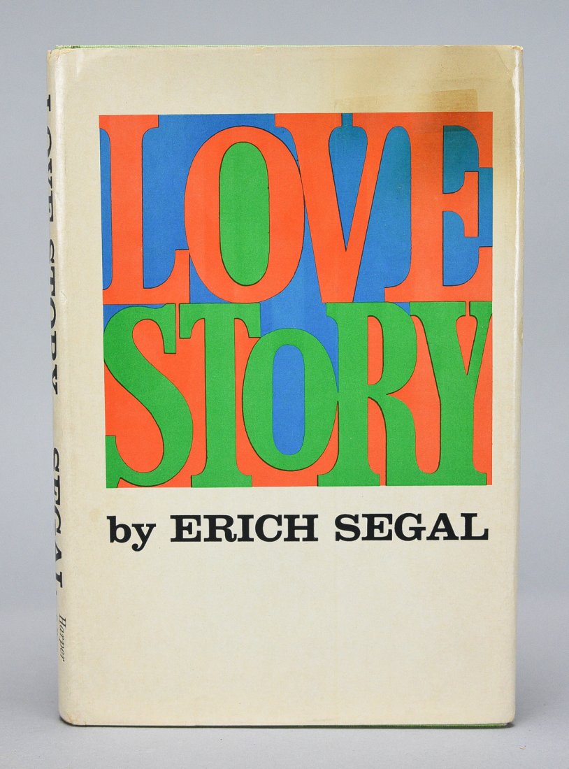 Love Story by Erich Segal. Signed Book Club Ed. NY: Harper & Row, 1970 (1 of 8)