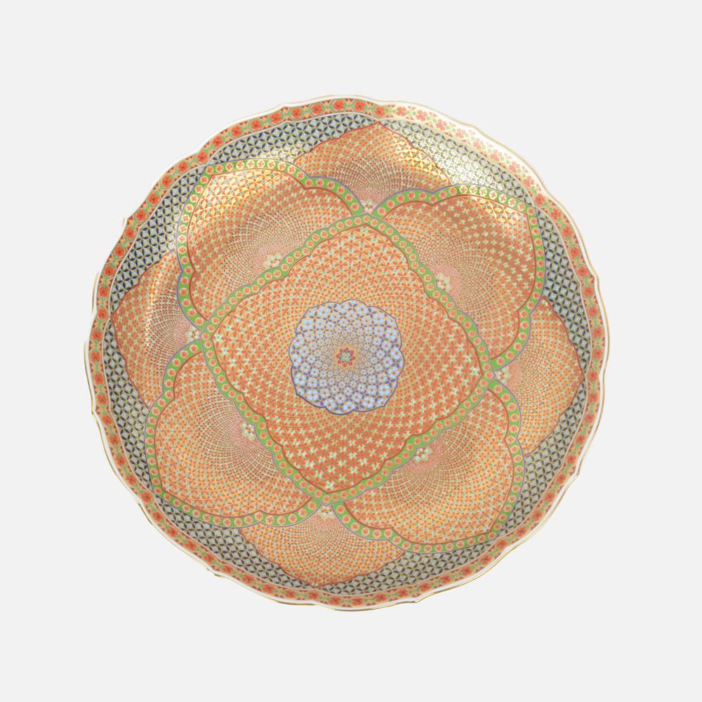 Fine 20thC Japanese Hand Painted Kutani Porcelain Charger Plate (1 of 9)