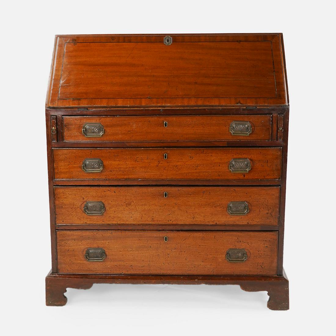 Georgian Slant-Front Desk Chest of Drawers (1 of 19)