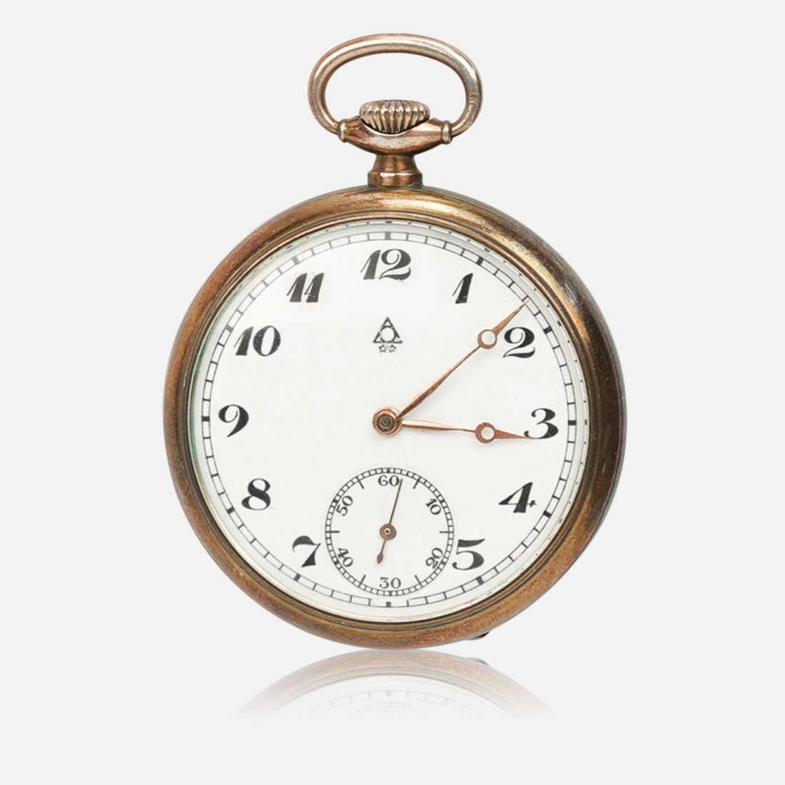 Vintage .900 Silver German Engine Turned Open Face Pocket Watch (1 of 18)