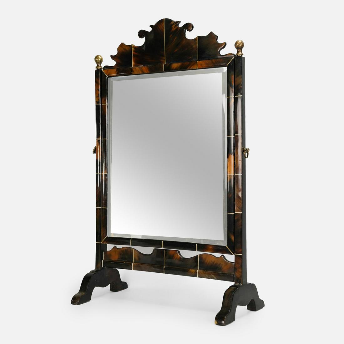 Antique Victorian Style Table-Top Celluloid Cheval Vanity Mirror (1 of 18)