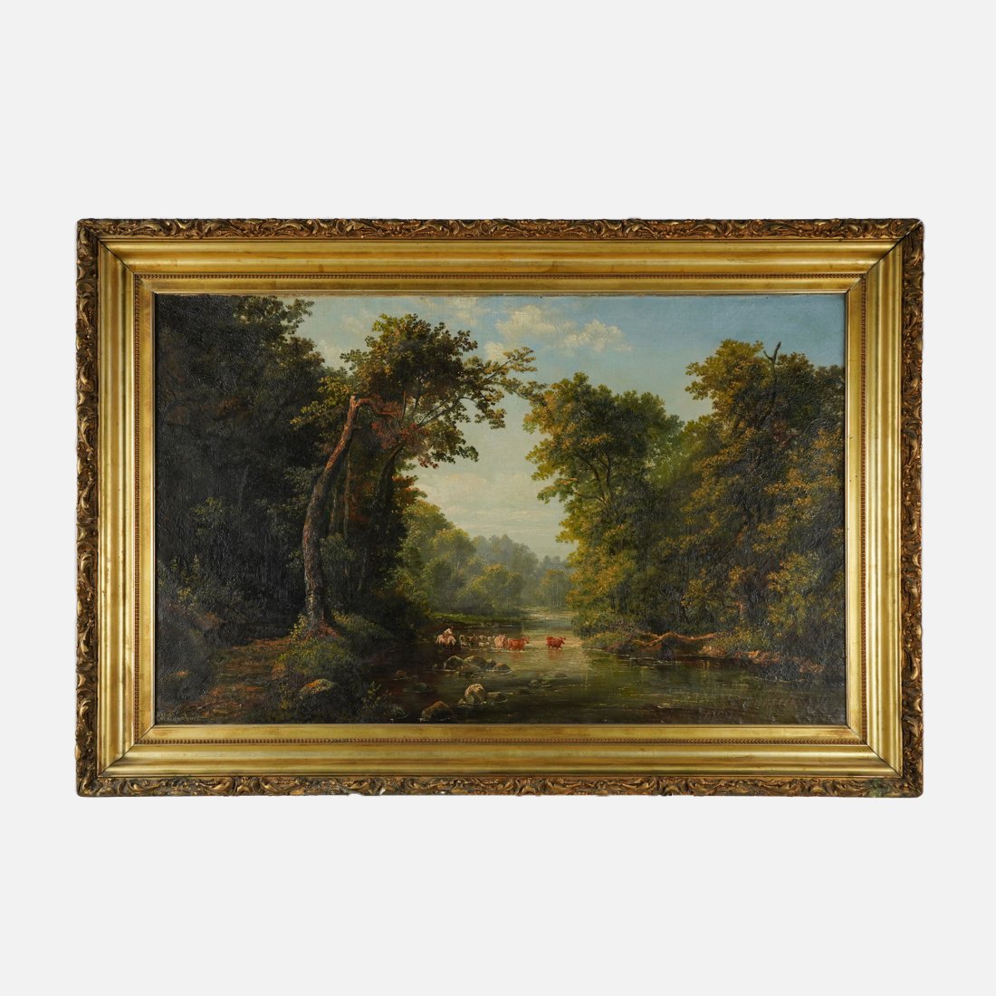 Weidenbach, Augustus Landscape Oil on Canvas (1 of 11)