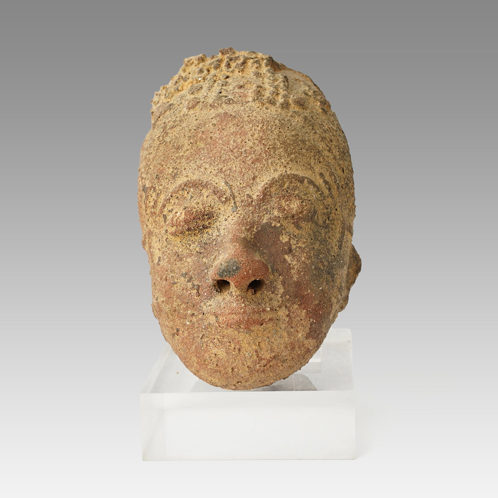 Akan Twifo Hemang Memorial Head Ghana African Tribal Art (1 of 11)