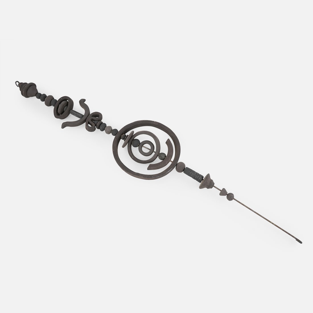 Old Clay Decorative Hanging Tribal Ornament African Mystery Object (1 of 7)