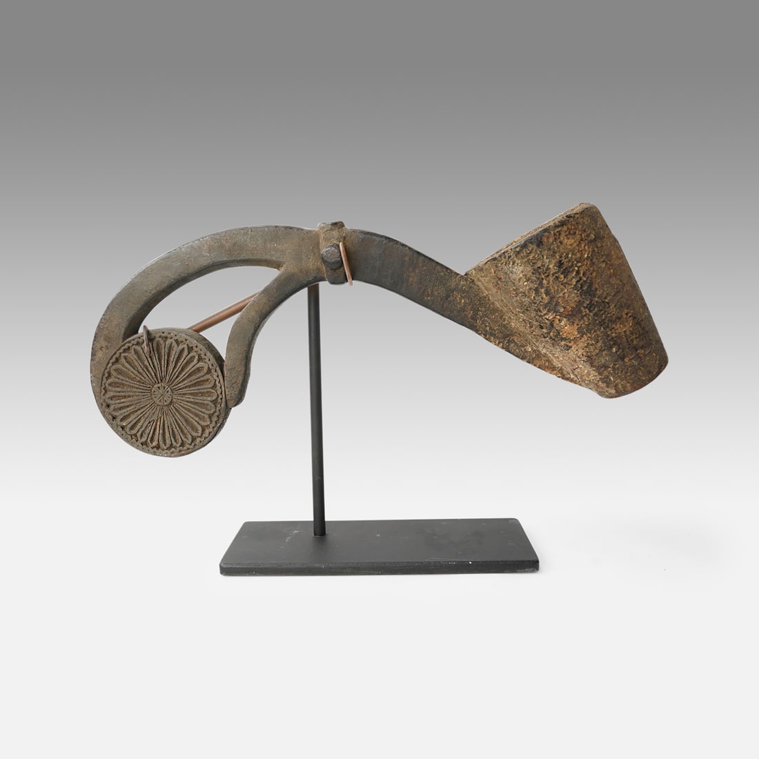 Large Hand-Carved Tribal Milk Ladle, Nepalese Tibetan (1 of 11)