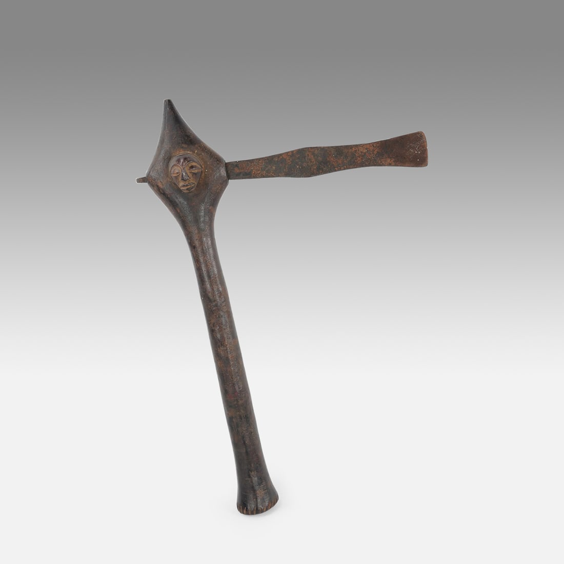 African Songye Luba Tribal Ceremonial Axe/Adze, DRC (1 of 13)