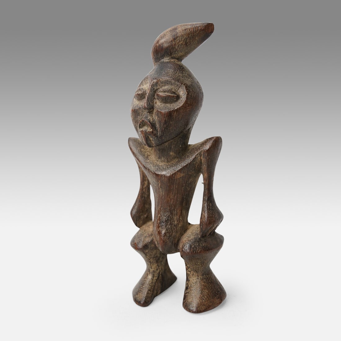 Kongo or Lumbo Carved Wood African Tribal Figure (1 of 9)