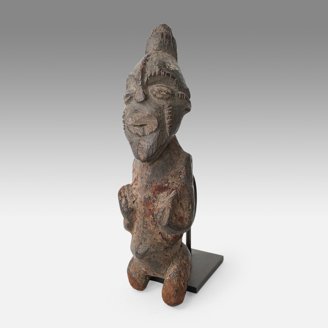 Antique Igala Tribal African Carved Wood Figure Nigeria (1 of 10)