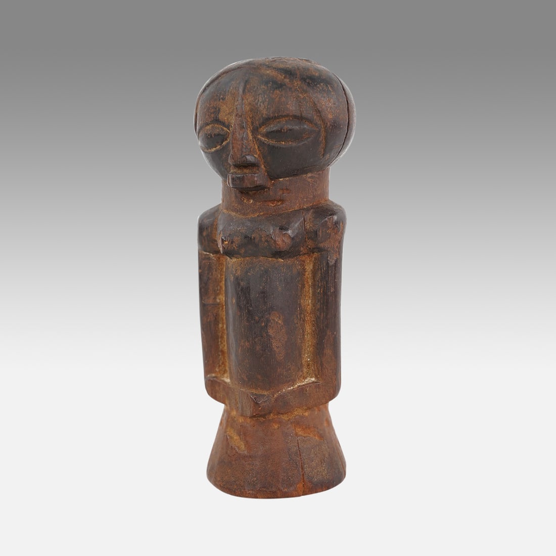 African Kusu Kabeja Carved Wood Female Figure African Tribal Art Statuette DRC #1 (1 of 7)