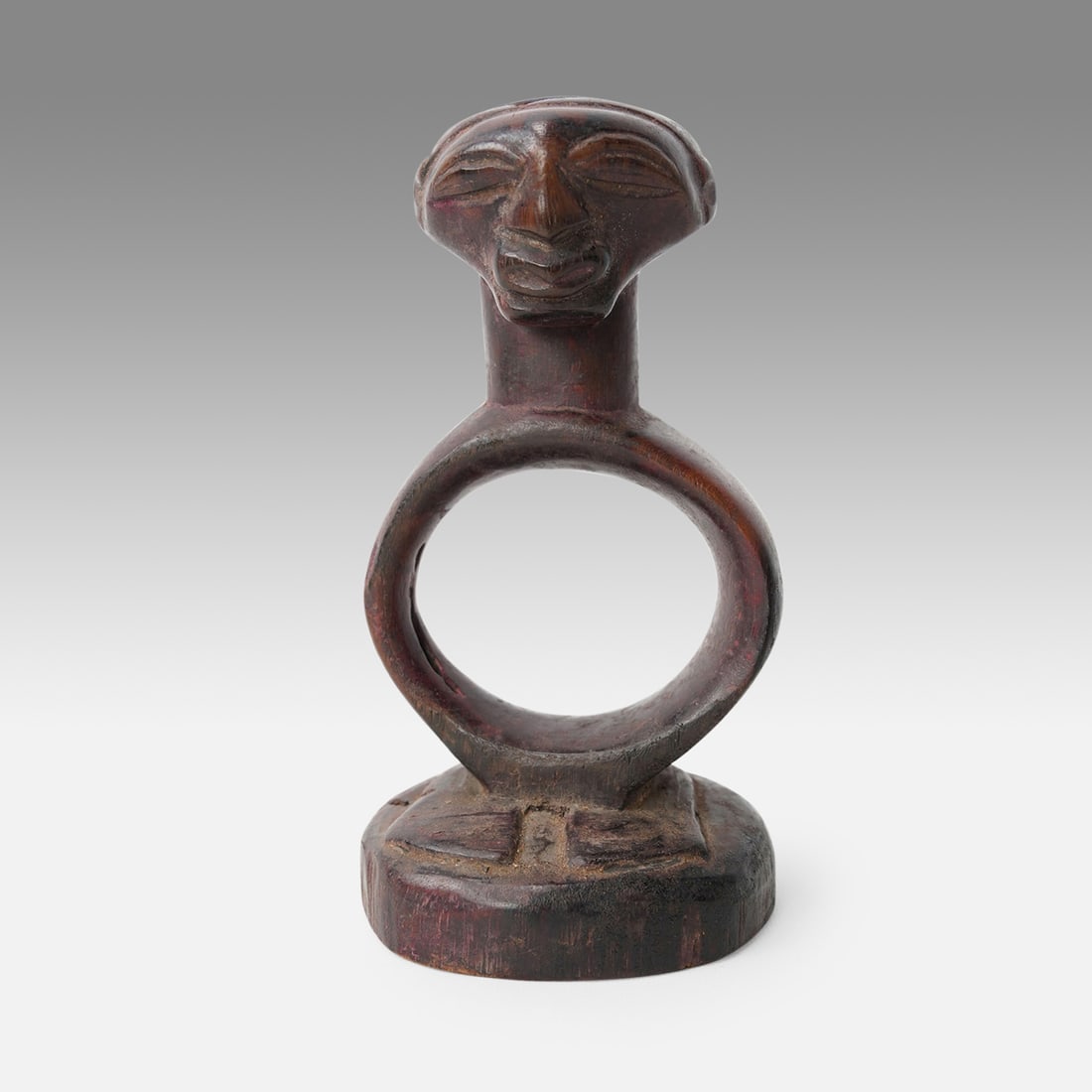 Songye Carved Wood Divination Oracle African Tribal Katatora Figure (1 of 10)