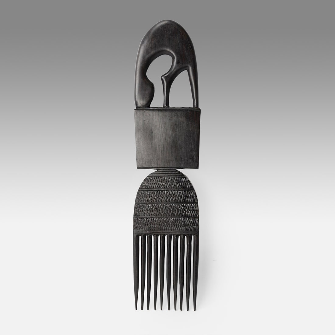 Large African Decorative Makonde Comb, Tanzania (1 of 7)