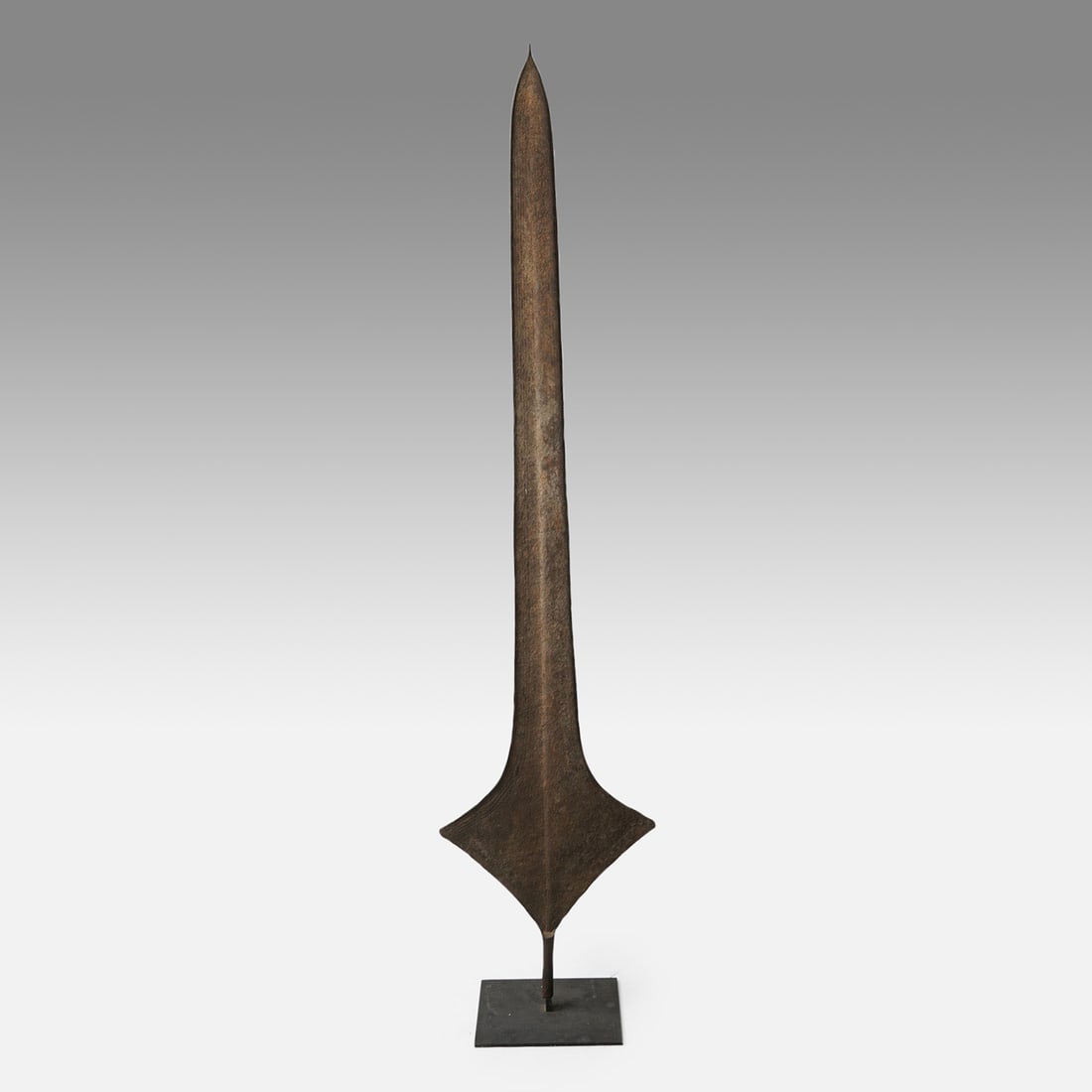 Antique African Turumbu Iron Spear Tribal Currency Liganda (1 of 13)