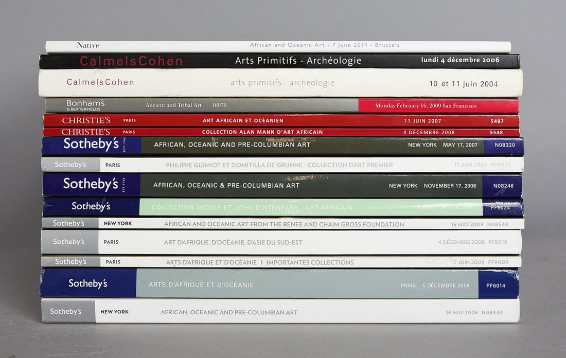 15 Sotheby's, Christie's, and Other African Art Catalogs 2004-14 (1 of 5)