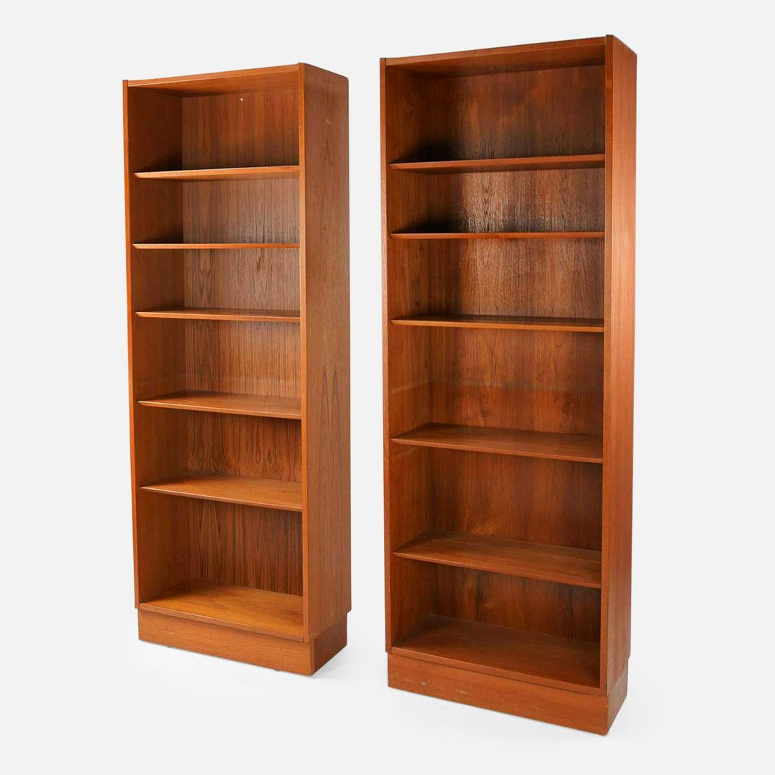 Poul Hundevad Danish Mid Century Modern Bookshelves with Adjustable Shelves (1 of 6)