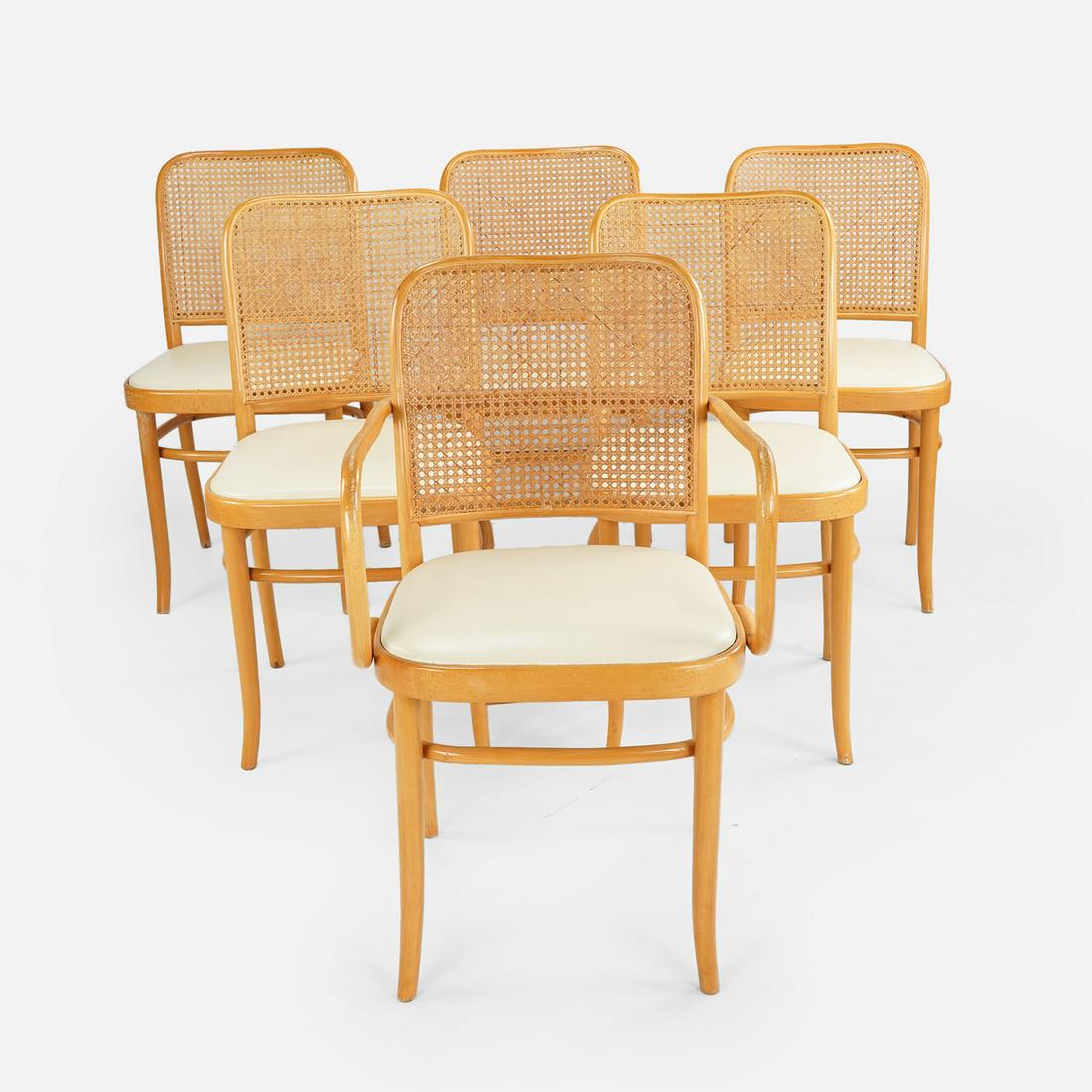 Josef Hoffman and Frank Prague Bentwood Dining Chairs (1 of 7)