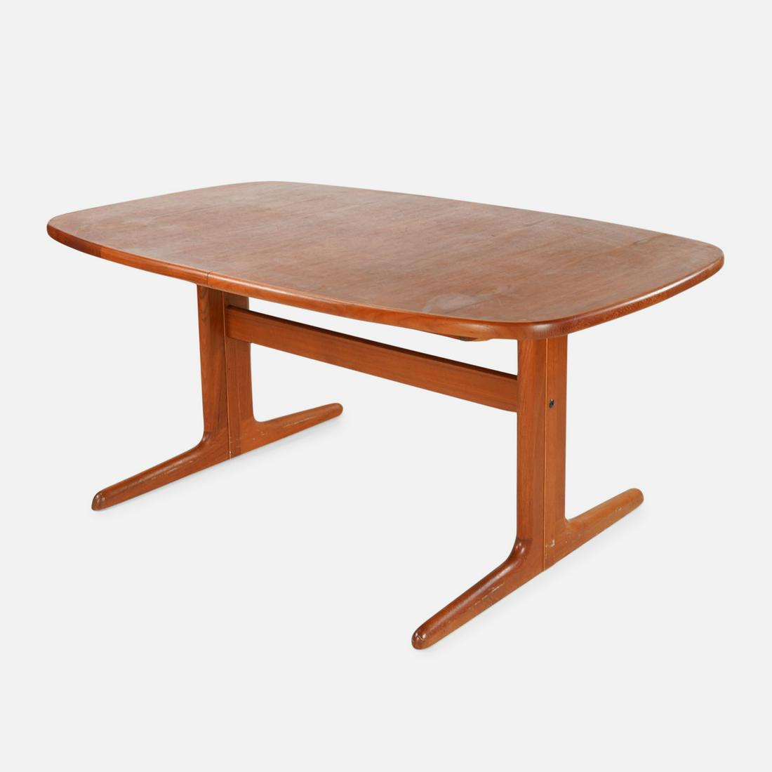 Skovby Mobelfabrik Danish Modern Teak Oval Dining Extension Table (1 of 13)