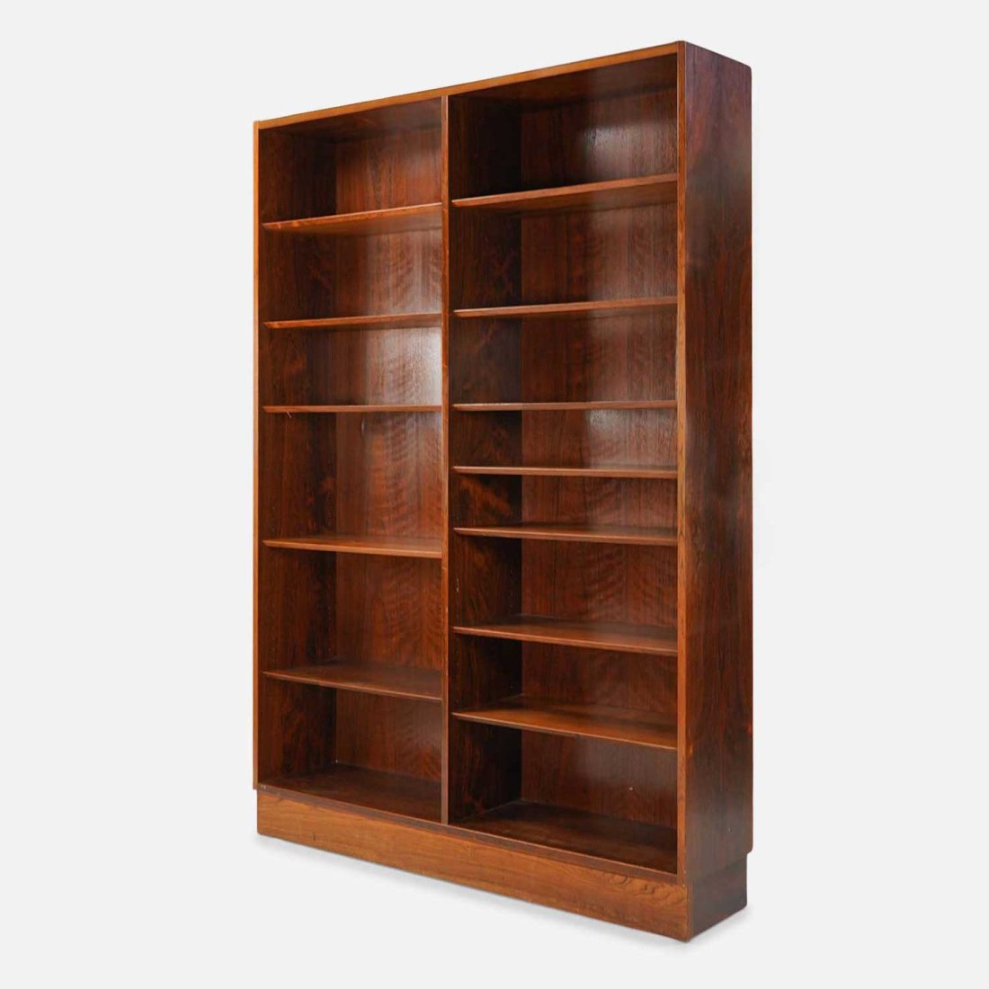 Poul Hundevad Danish Modern Huge Rosewood Double Bookcase (1 of 8)