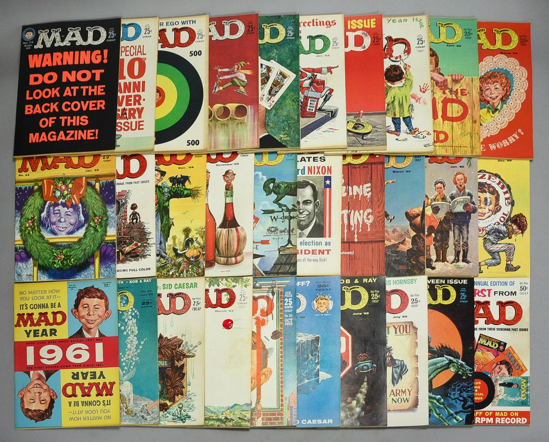 41 Mad Magazine Issues from 1958-1964 (1 of 2)