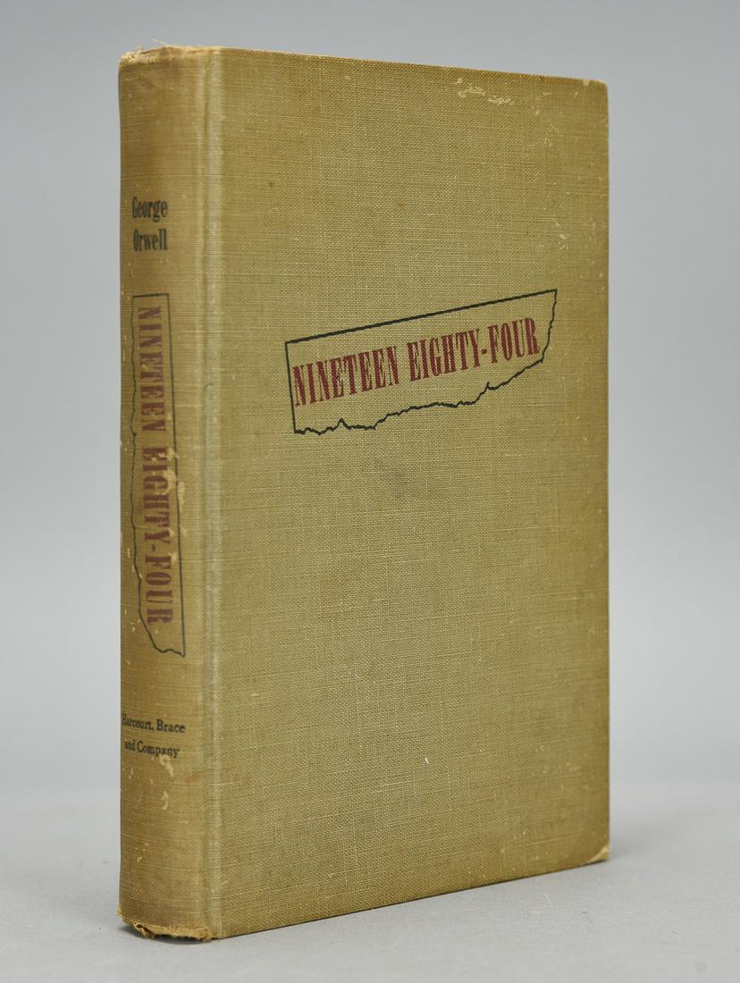 Orwell, George. Nineteen Eighty-Four First US Edition 1949 (1 of 4)