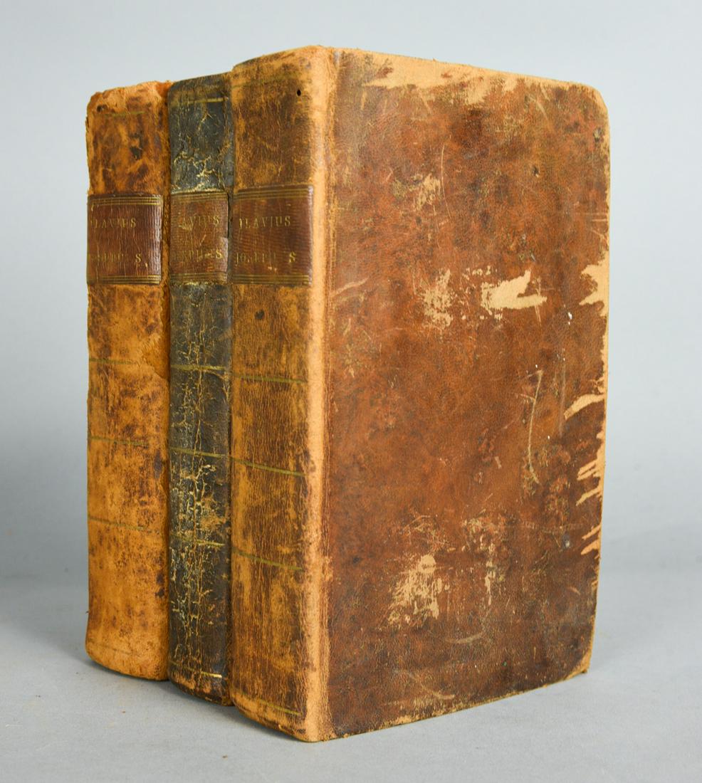 The Genuine Works of Flavius Josephus 3 Vol Set 1809 (1 of 6)