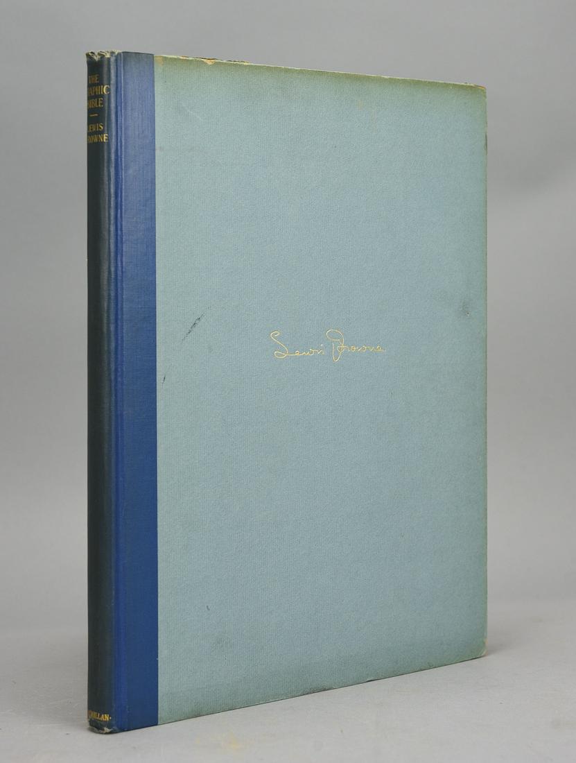 The Graphic Bible by Lewis Browne Signed Limited 1st Ed 1928 (1 of 4)
